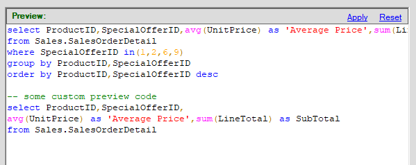 code-formatting-preview-edit-mode