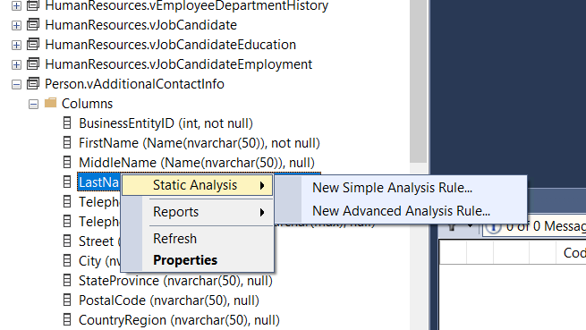 object-explorer-create-rule-context-menu